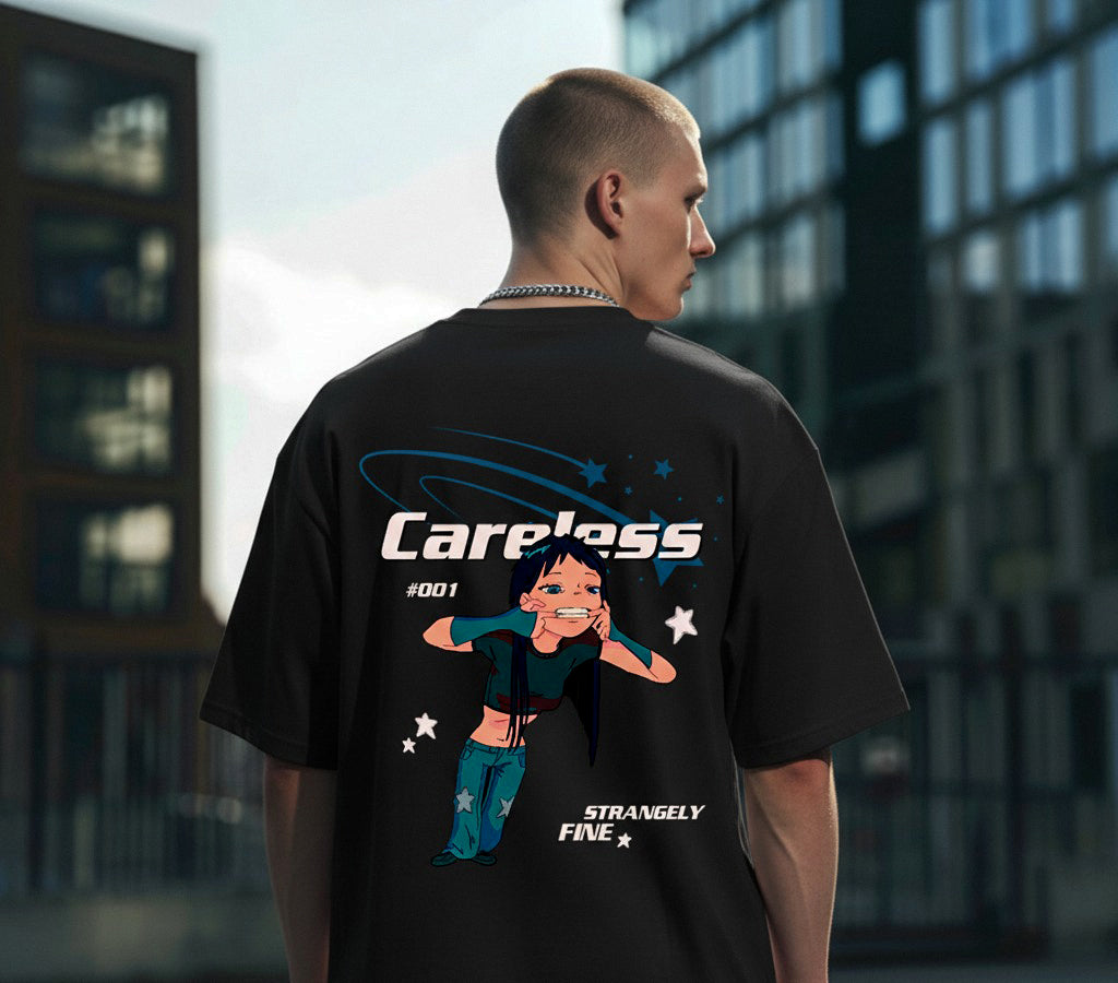 PRÉ-VENDA | Camiseta Unissex Oversized Preta - Space Suzy